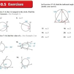 Unit 10 homework 5 inscribed angles