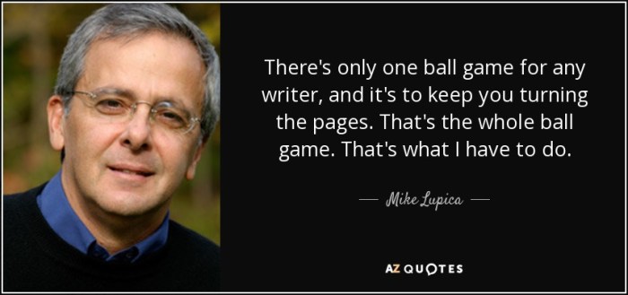 Lupica mike league fantasy book spotlight books author